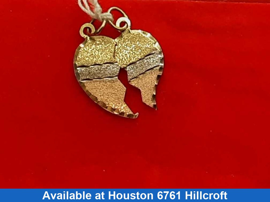 Pendant - Tricolor Gold 14k (.585) 0.8 grams