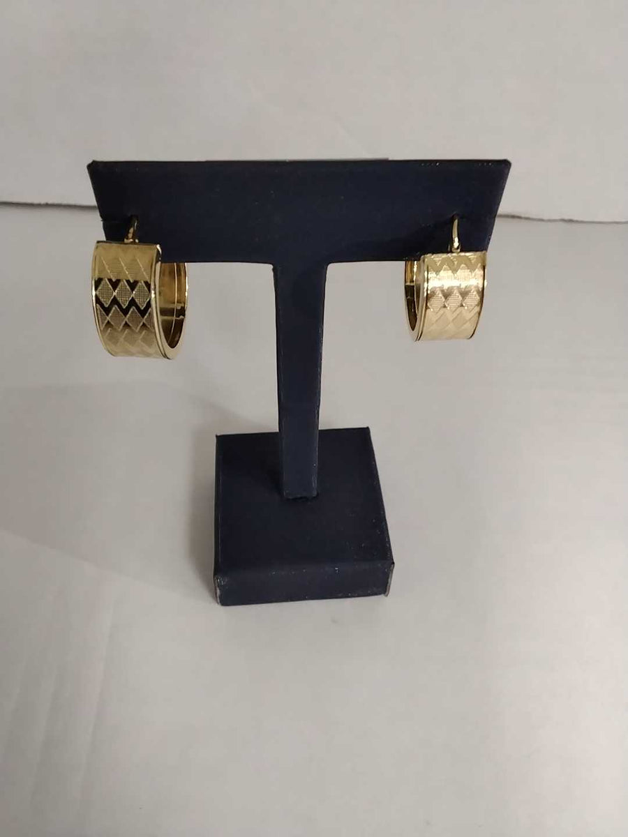 Hoop Earrings - Yellow Gold 14k (.585) 7.4 grams