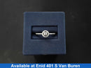Women's Ring - Solitaire - White Gold 14k (.585) 1.9 Grams Size 9