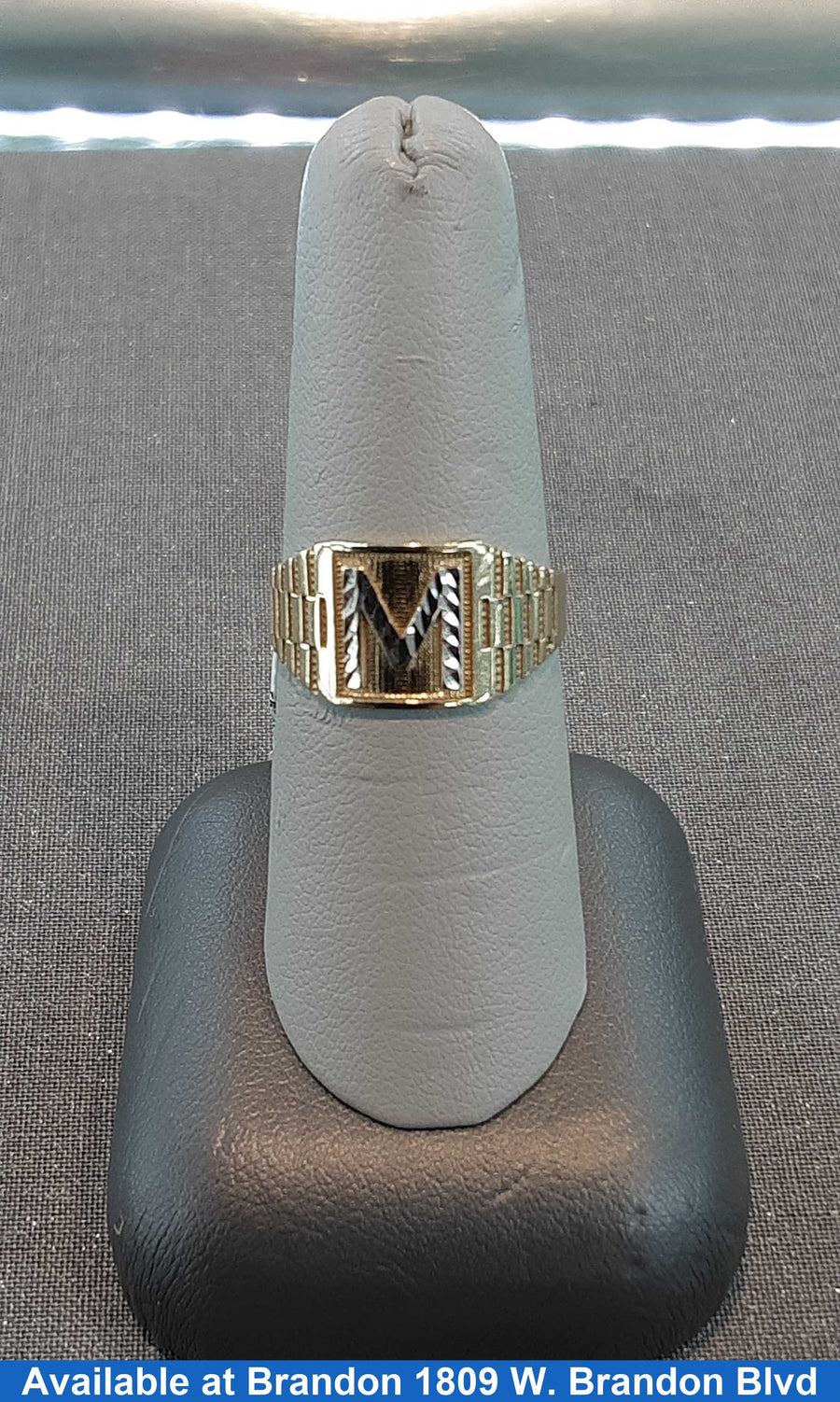 Women's Ring - Yellow Gold 10k (.417) 1.6 grams Size 8