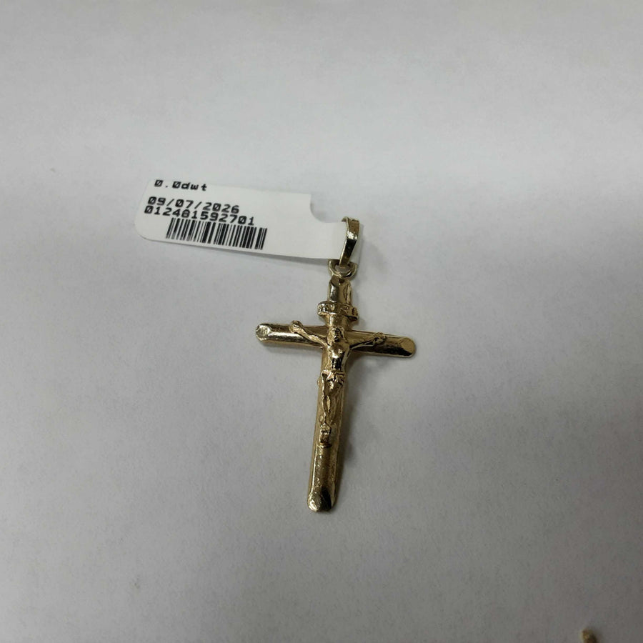 Religious Pendant - Yellow Gold 10k (.417) 0.9 grams
