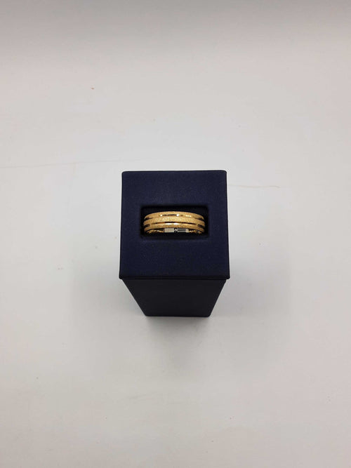 Ring - Wedding Band - Yellow Gold 14k (.585) 3.1 grams Size 20