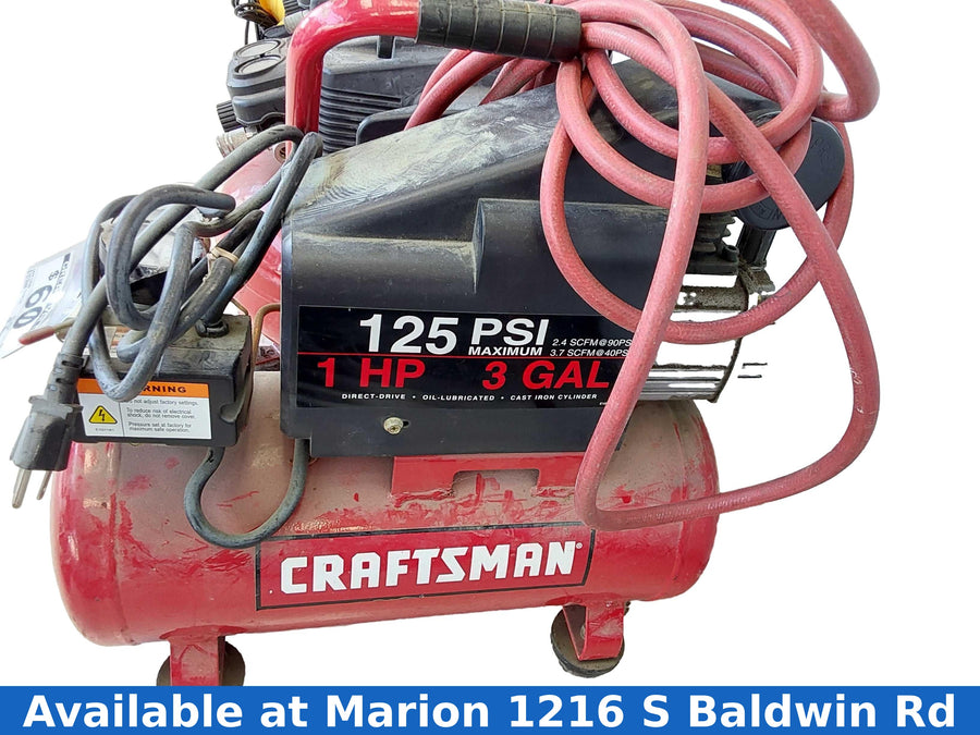Craftsman 921153101 Red Electric Compressor