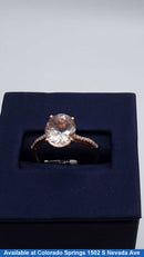 Women's Ring - Rose Gold 10k (.417) 1.8 grams Size 6.5