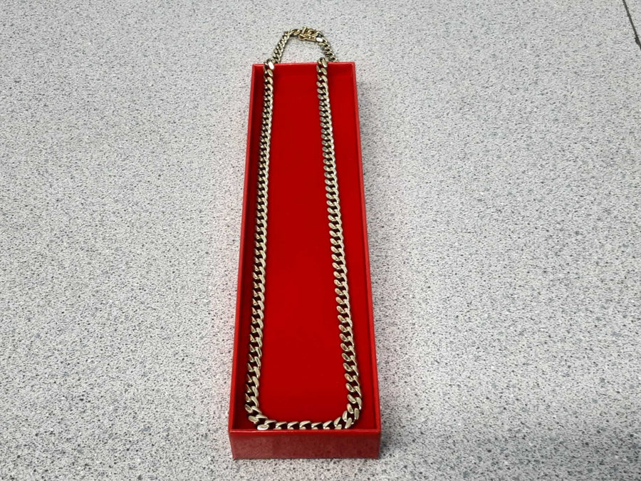 Cuban Link Chain - Yellow Gold 10k (.417) 52.2 Grams 24inch