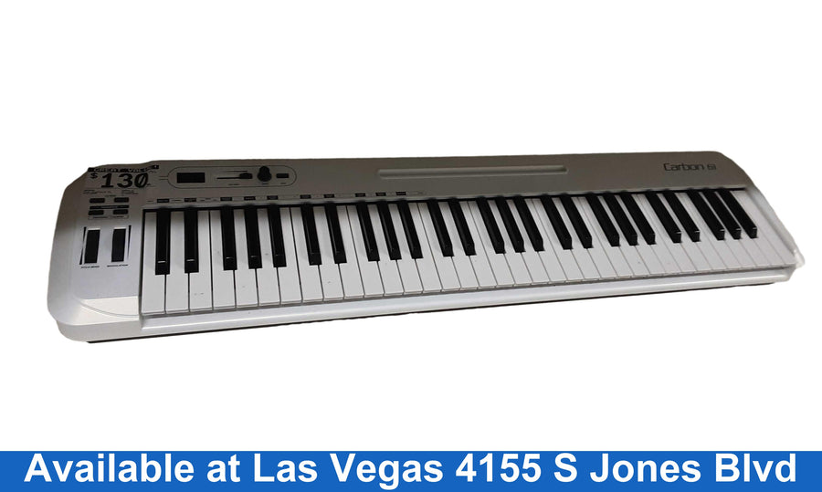 Samson Carbon 61 White Midi Keyboard Controller