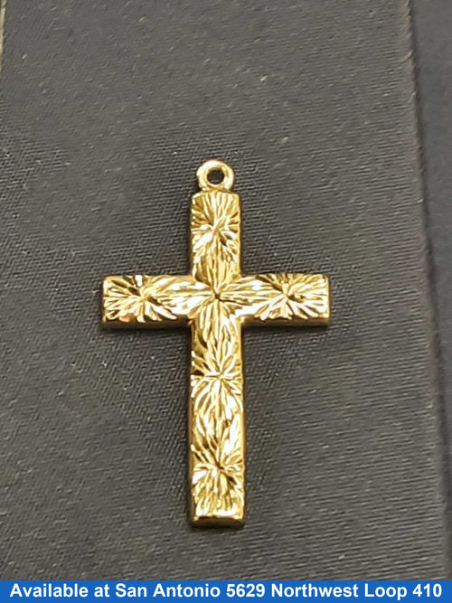 Religious Pendant - Yellow Gold 10k (.417) 1.1 grams