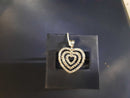 Symbol Pendant - White Gold 10k (.417) 3.9 grams