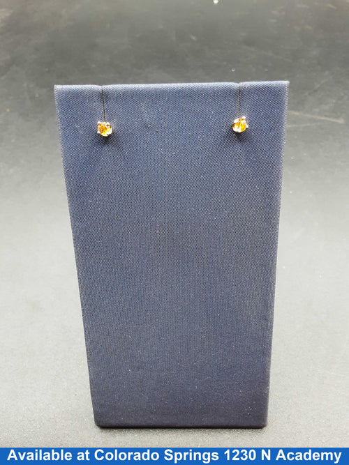 Double Stud Earring - Yellow Gold 10k (.417) 0.4 grams