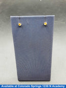 Double Stud Earring - Yellow Gold 10k (.417) 0.4 grams