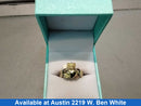 Women's Ring - Yellow Gold 14k (.585) 3.3 grams Size 20