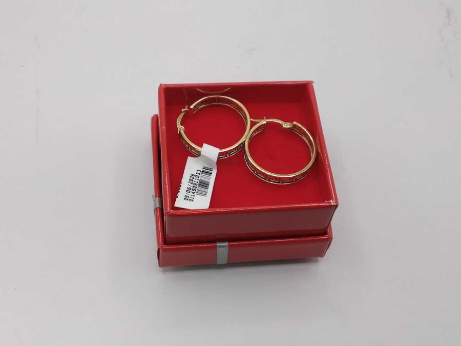 Bangle Earrings - Yellow Gold 10k (.417) 2.6 grams