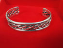 Bangle Bracelet - Silver 13.6 grams 5 inch