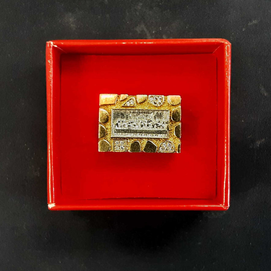 Men's Ring - Yellow Gold 10k (.417) 7.9 grams Size 10