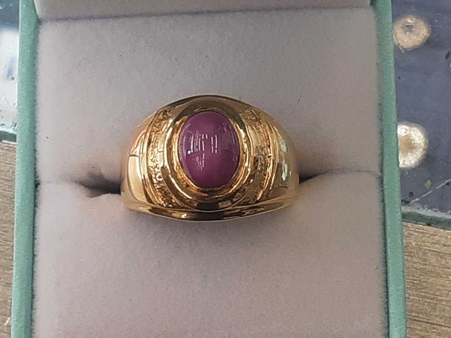 Women's Ring - Yellow Gold 14k (.585) 7.1 grams Size 8
