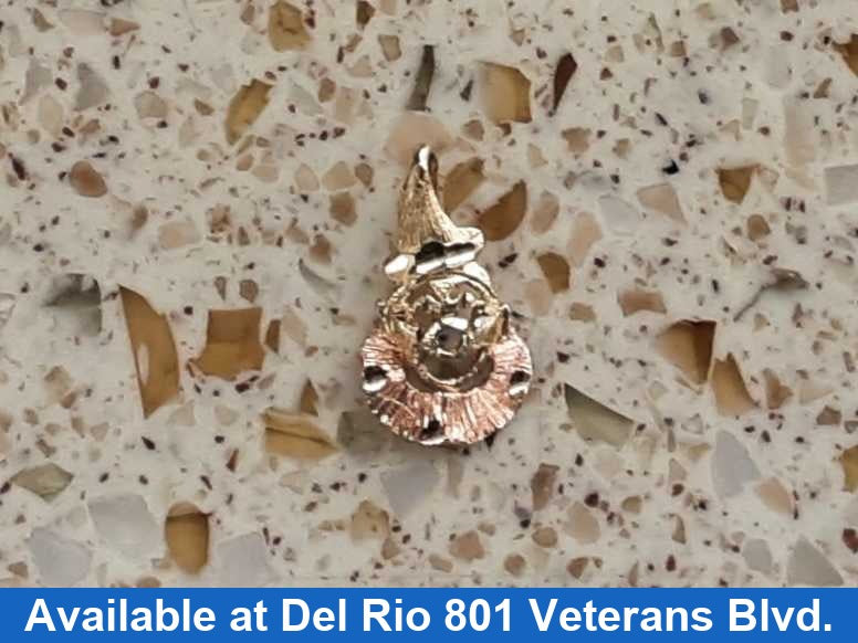 Symbol Pendant - Tricolor Gold 14k (.585) 0.8 grams