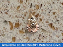 Symbol Pendant - Tricolor Gold 14k (.585) 0.8 grams