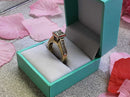 Women's Ring - Solitaire - White Gold 14k (.585) 6.5 grams Size 7.5