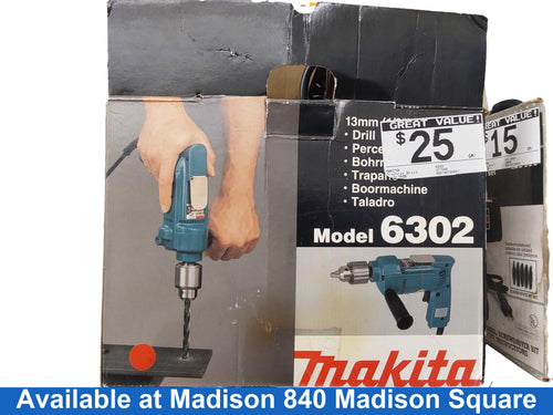 Makita 6302 Blue Corded Standard Drill
