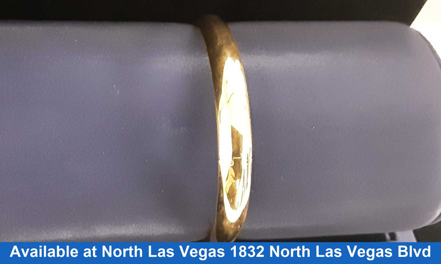 Bangle Bracelet - Yellow Gold 14k (.585) 9.6 grams 10 inch