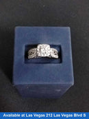 Women's Ring - White Gold 14k (.585) 3.6 grams Size 20
