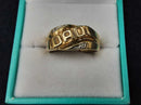 Men's Ring - Yellow Gold 10k (.417) 3 grams Size 8