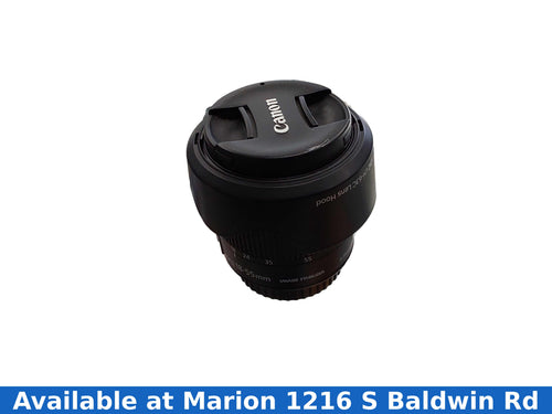 Canon Efs 18-55mm Black Photographic Lens