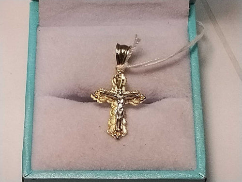 Religious Pendant - Yellow Gold 10k (.417) 1.1 grams