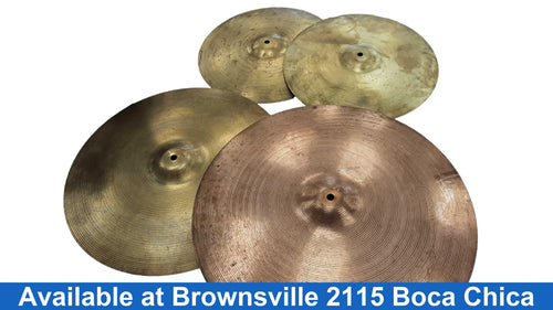 Camber Cymbals Set Yellow