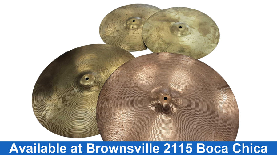 Camber Cymbals Set Yellow
