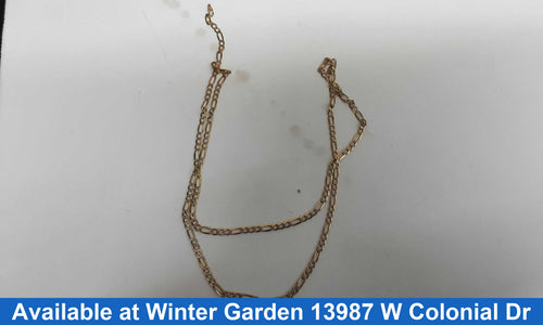 Chain - Yellow Gold 14k (.585) 9.4 grams 28 inch