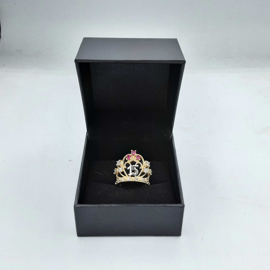 Women's Ring - Yellow Gold 14k (.585) 5.5 grams Size 7