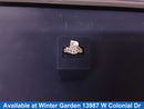 Ring - Engagement Set - White Gold 10k (.417) 3.4 grams Size 9.5