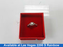 Ring - Wedding Set - White Gold 14k (.585) 4.3 grams Size 7