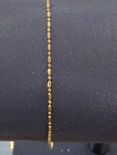 Bead Bracelet - Yellow Gold 10k (.417) 1.4 grams 9 inch