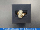 Women's Ring - Yellow Gold 14k (.585) 6.7 grams Size 9