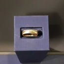 Ring - Wedding Band - Yellow Gold 14k (.585) 2.4 grams Size 20
