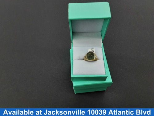 Men's Ring - Yellow Gold 14k (.585) 3.9 grams Size 6.5
