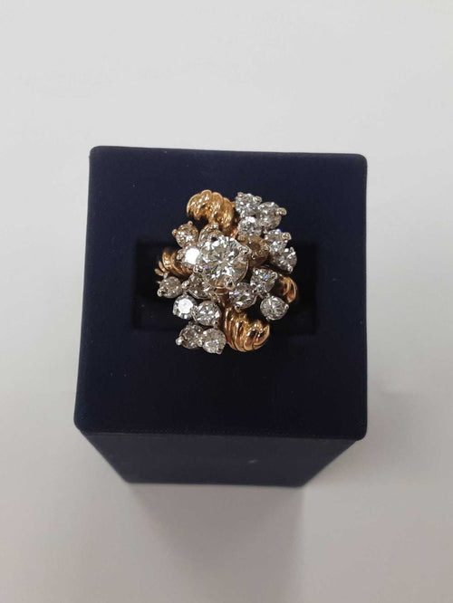 Women's Ring - Yellow Gold 14k (.585) 11.7 grams Size 10