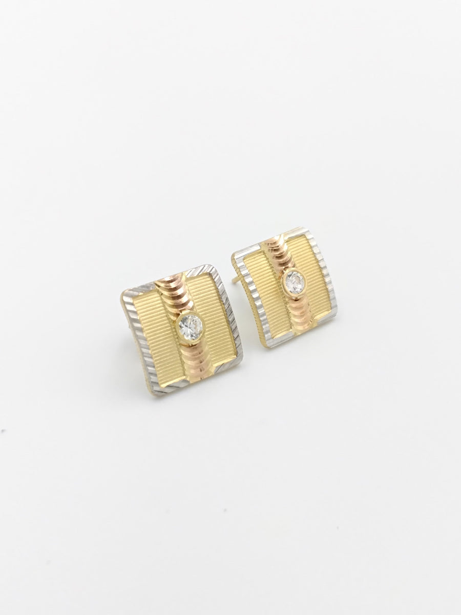 Earrings - Yellow Gold 14k (.585) 2.2 grams