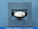 Ring - Engagement Set - White Gold 10k (.417) 3.8 grams Size 20