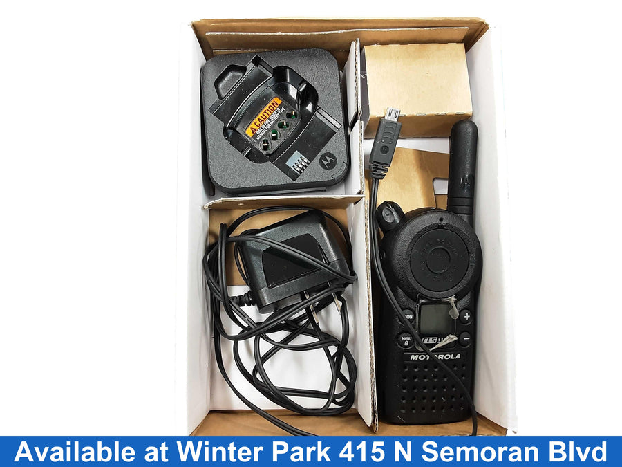 Motorola Cls1110 Black Commercial Radio