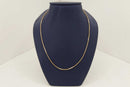 Serpentine Chain - Yellow Gold 14k (.585) 6.302 grams 20 inch