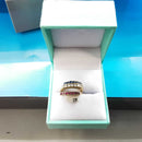 Ring - Wedding Set - Yellow Gold 18k (.750) 5.4 grams Size 8