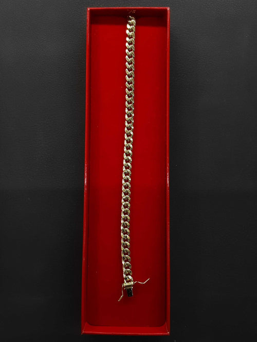 Cuban Link Bracelet - Yellow Gold 14k (.585) 9.5 grams 8 inch
