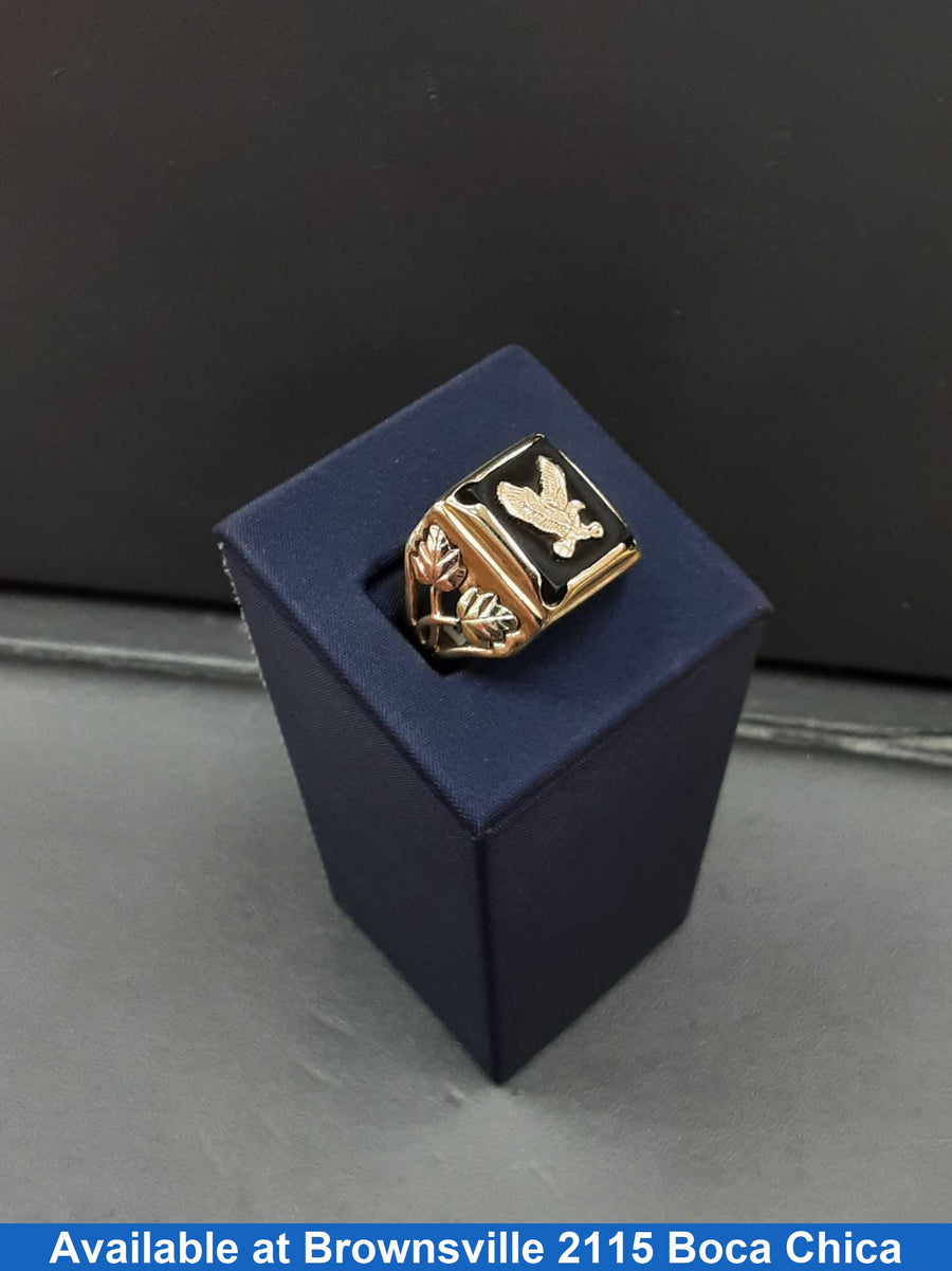 Men's Ring - Yellow Gold 10k (.417) 8.2 grams Size 10