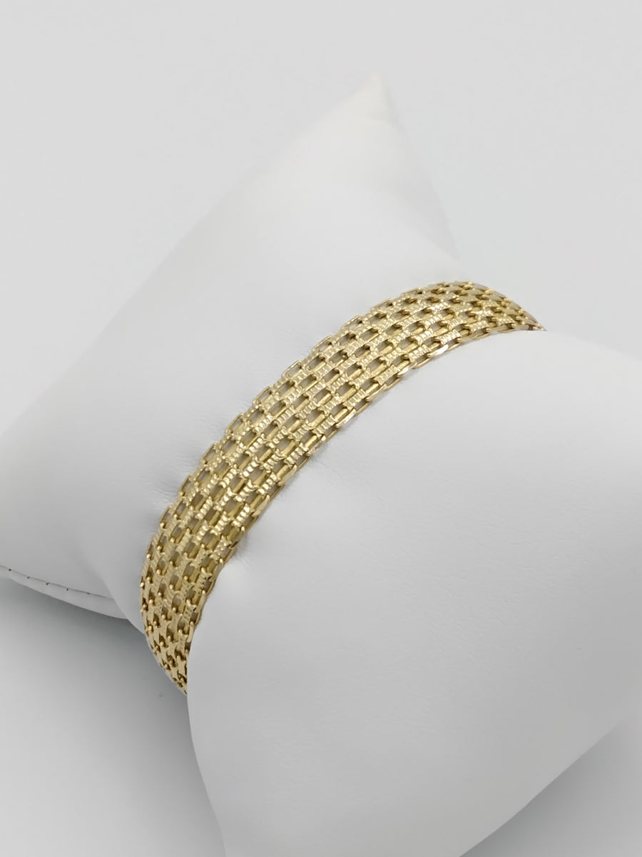 Bracelet - Yellow Gold 14k (.585) 15.2 grams 7 inch