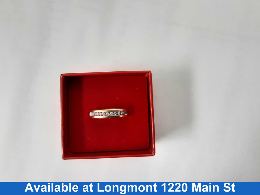 Ring - Wedding Band - Yellow Gold 10k (.417) 5.1 grams Size 11