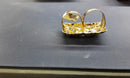 Men's Ring - Yellow Gold 10k (.417) 15.2 grams Size 12.5