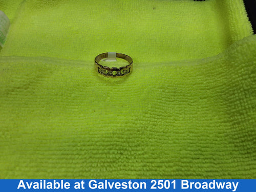 Men's Ring - Yellow Gold 14k (.585) 4.4 grams Size 10